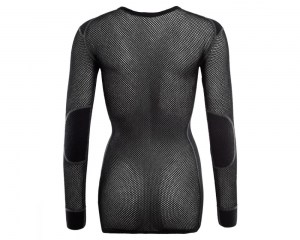 Dámské funkční triko Aclima WoolNet Crew Neck shirt Woman Jet Black L Image 1