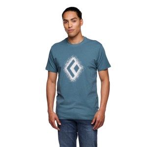 Pánské tričko Black Diamond M CHALKED UP 2.0 SS TEE Creek Blue Image 1