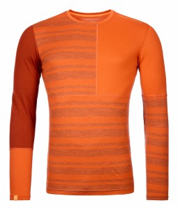 Pánské funkční triko Ortovox 185 Rock’n’wool Long Sleeve M desert orange Image 0