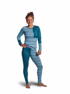 Dámské spodky Ortovox 185 Rock’n’Wool Long Pants W sky blue Image 1