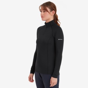 Dámské funkční triko Montane Dart XT Zip Neck W black M Image 1