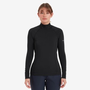 Dámské funkční triko Montane Dart XT Zip Neck W black Image 3